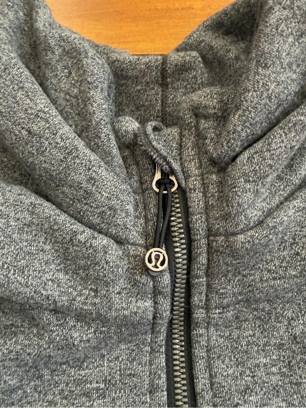 Lululemon Scuba Oversized Funnel Neck Full Zip Jacket Grey Heathered Size S - Picture 5 of 15
